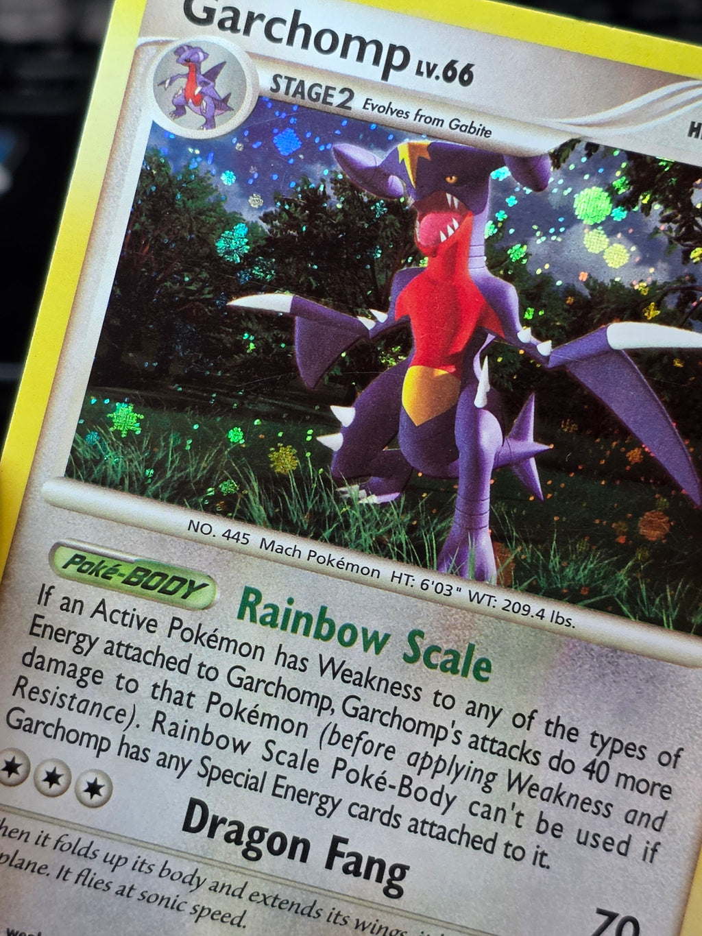 Garchomp 9/123 Mysterious Treasures Holo Rare Pokemon