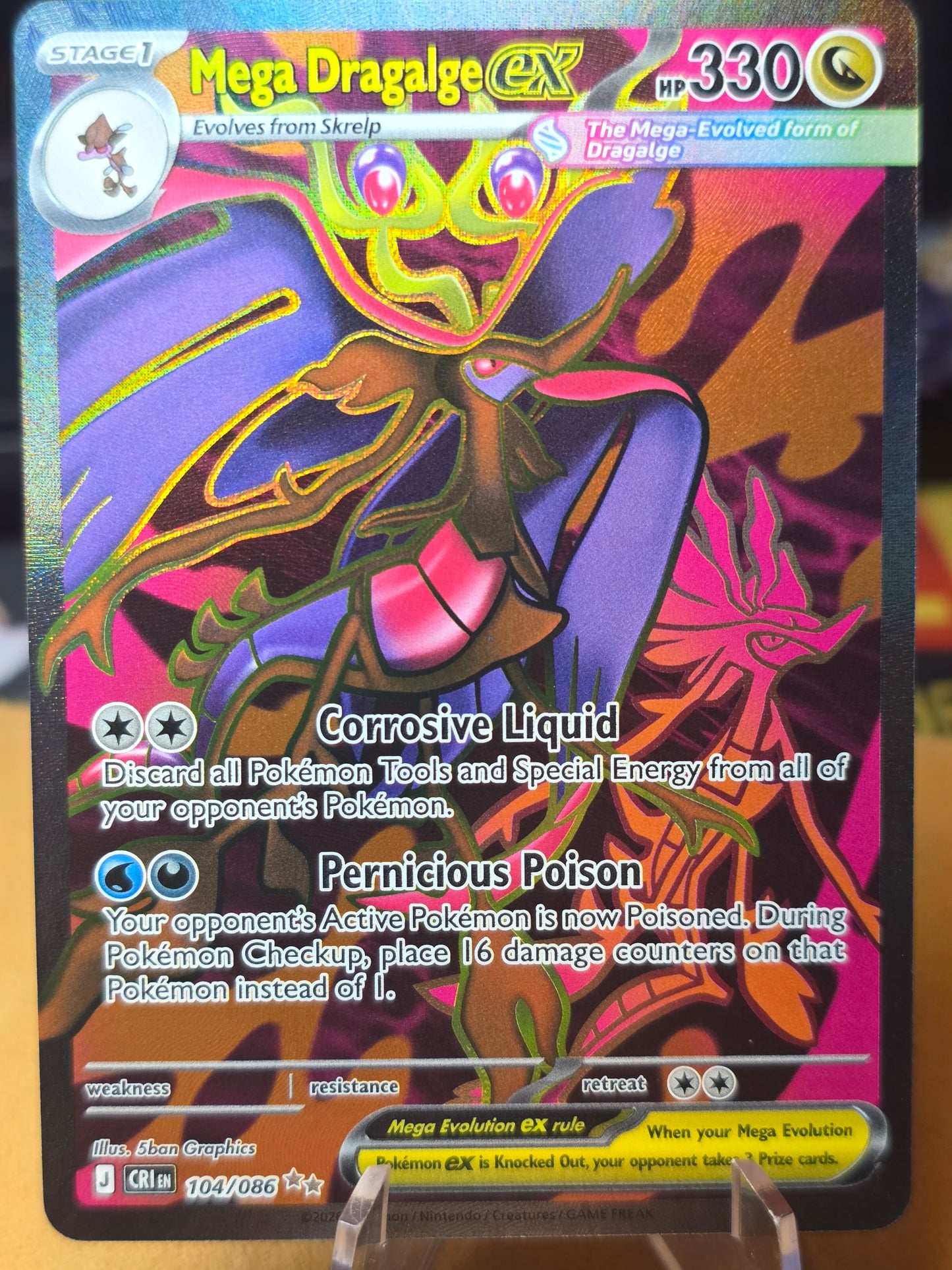Mega Dragalge ex 104 full art