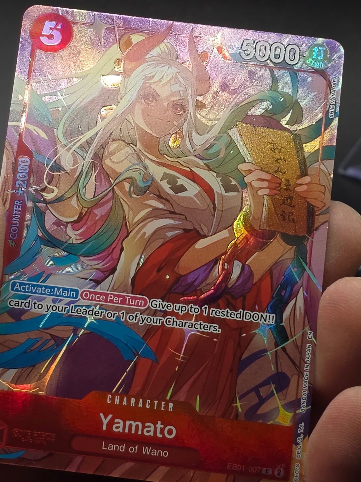 Yamato C EB01-007 OPCG Premium Card Collection -Best Selection Vol. 4