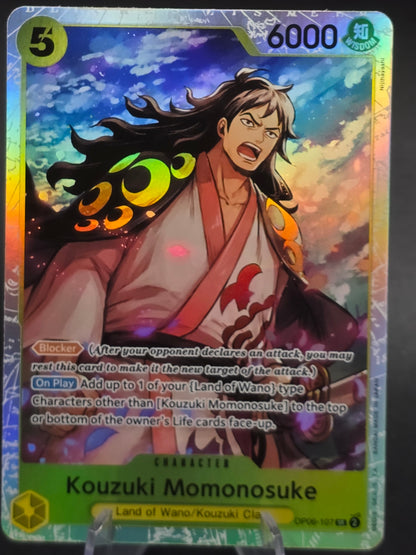 Kouzuki Momonosuke OP06-107 SR Foil | PRB02 - The Best Vol 2 | One Piece TCG