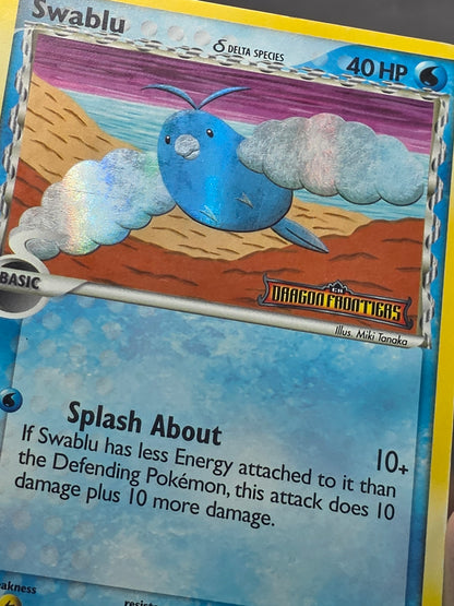 Swablu (Delta Species) Stamped 65/101 Dragon Frontiers Holo mp