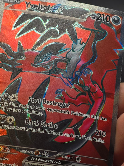 Yveltal ex 105/088 Ultra Rare ME03: Perfect Order Pokemon NM