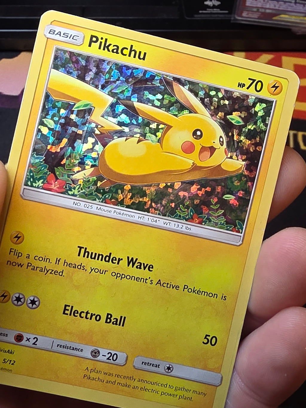Pikachu McDonald's Promos 2017 Promo 5