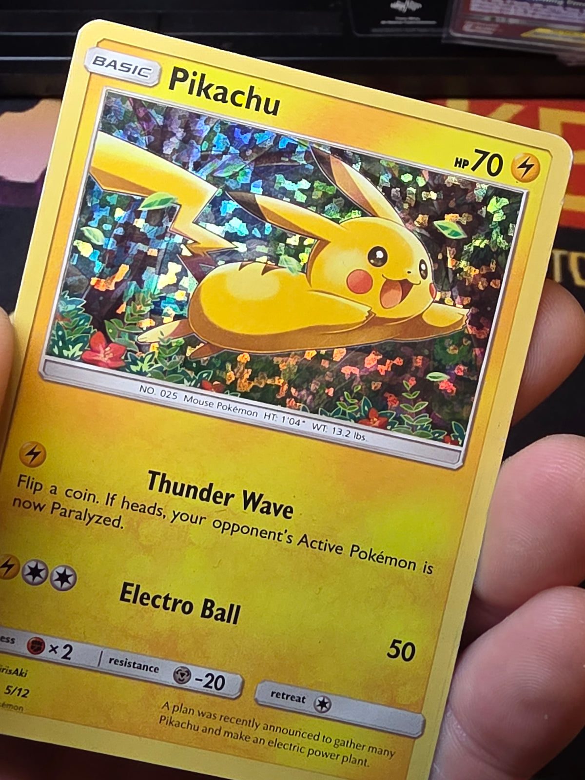 Pikachu McDonald's Promos 2017 Promo 5