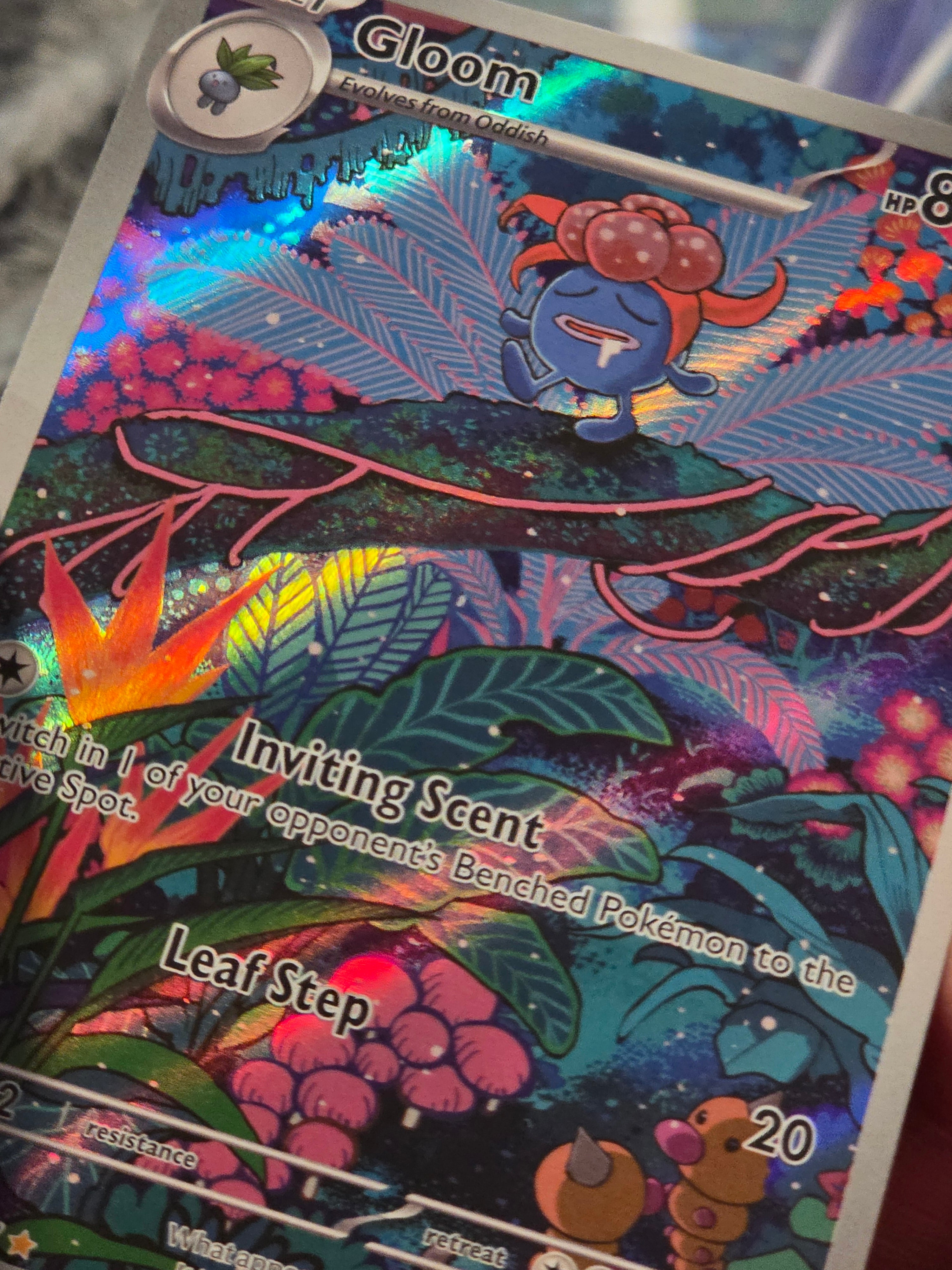 Gloom 198/197 SV03: Obsidian Flames Holo Pokémon TCG