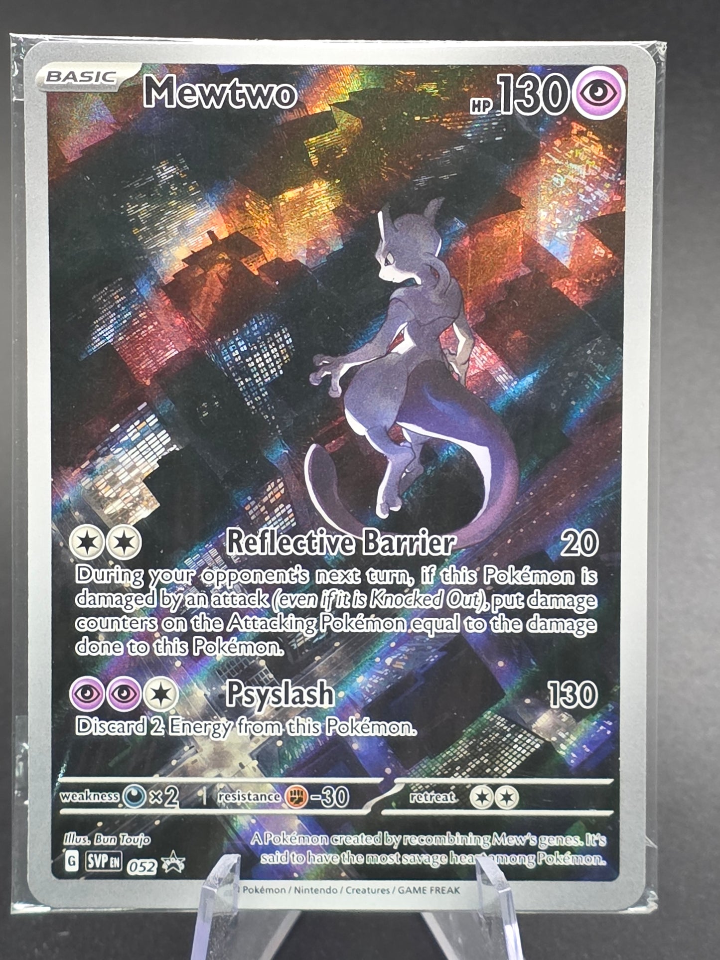 Mewtwo - 052 SVP Scarlet & Violet Promo Card Foil English SEALED #052
