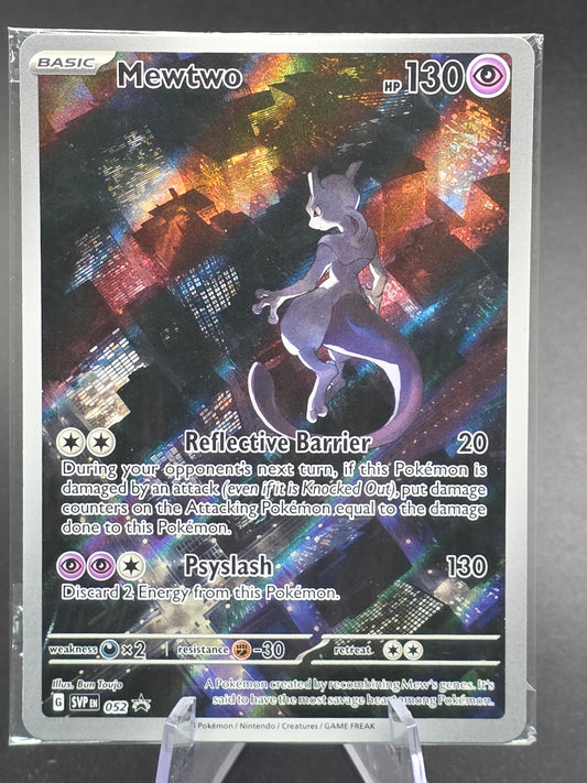 Mewtwo - 052 SVP Scarlet & Violet Promo Card Foil English SEALED #052