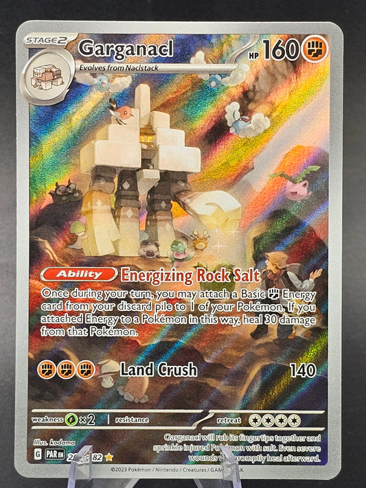 Garganacl 202/182 Sv04: Paradox Rift Holo Illustration Rare NM