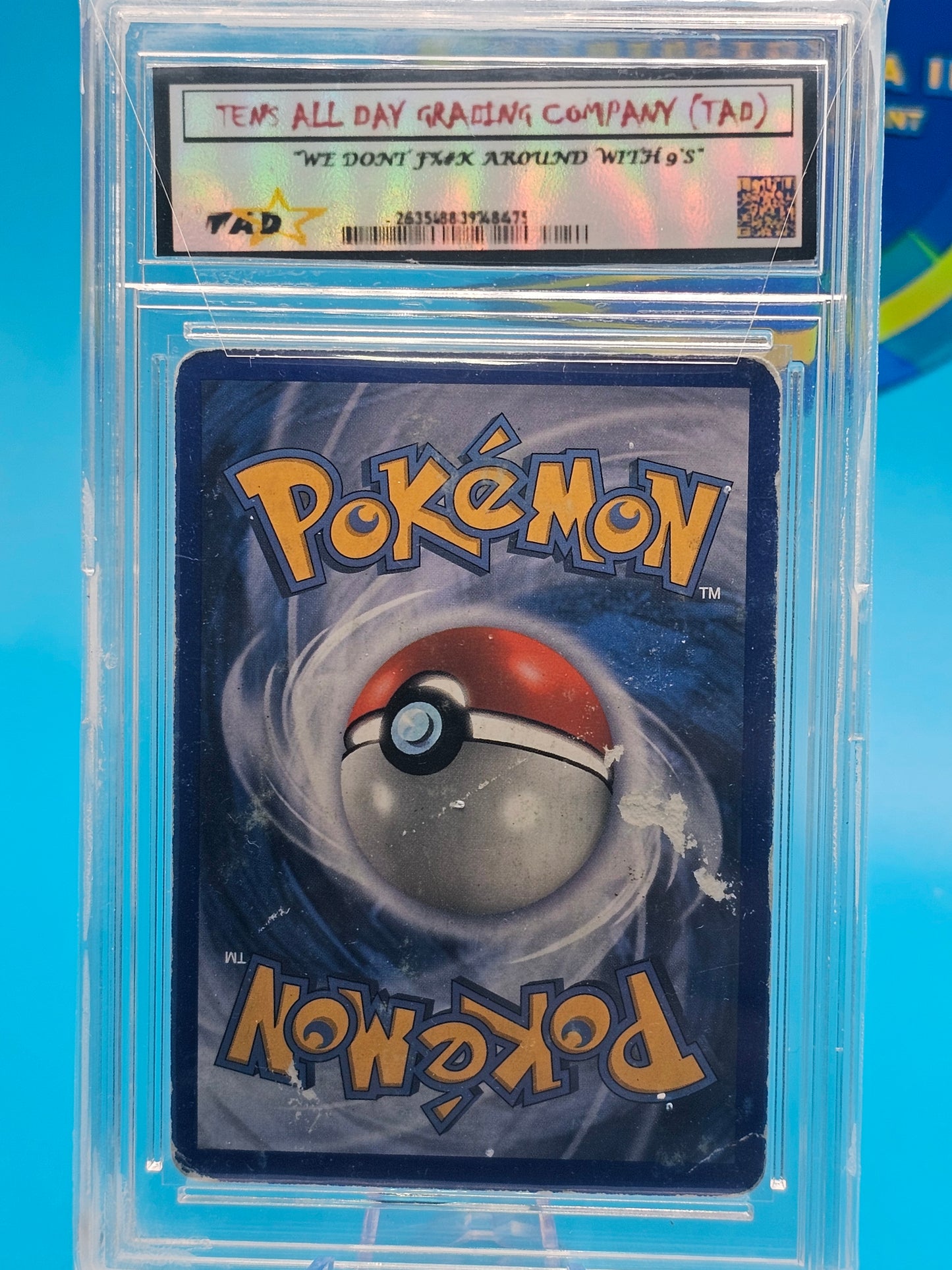 NINETALES-RARE-POWER KEEPERS-EX-NON HOLO-#19/108 TAD GRADED 13.6