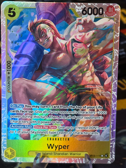 Wyper [OP15-EB04 - OP15-114] - NM [Foil] TCG One Piece