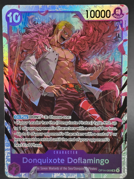 Donquixote Doflamingo - SR The Azure Sea's Seven OP14-069