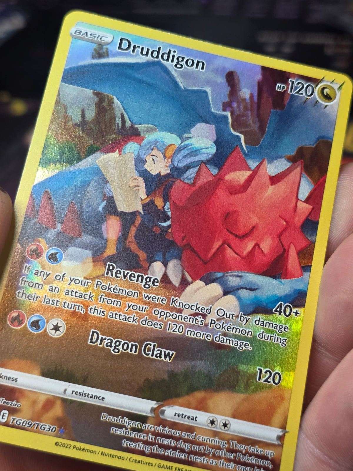 Druddigon TG09/TG30 SWSH Silver Tempest Trainer Gallery