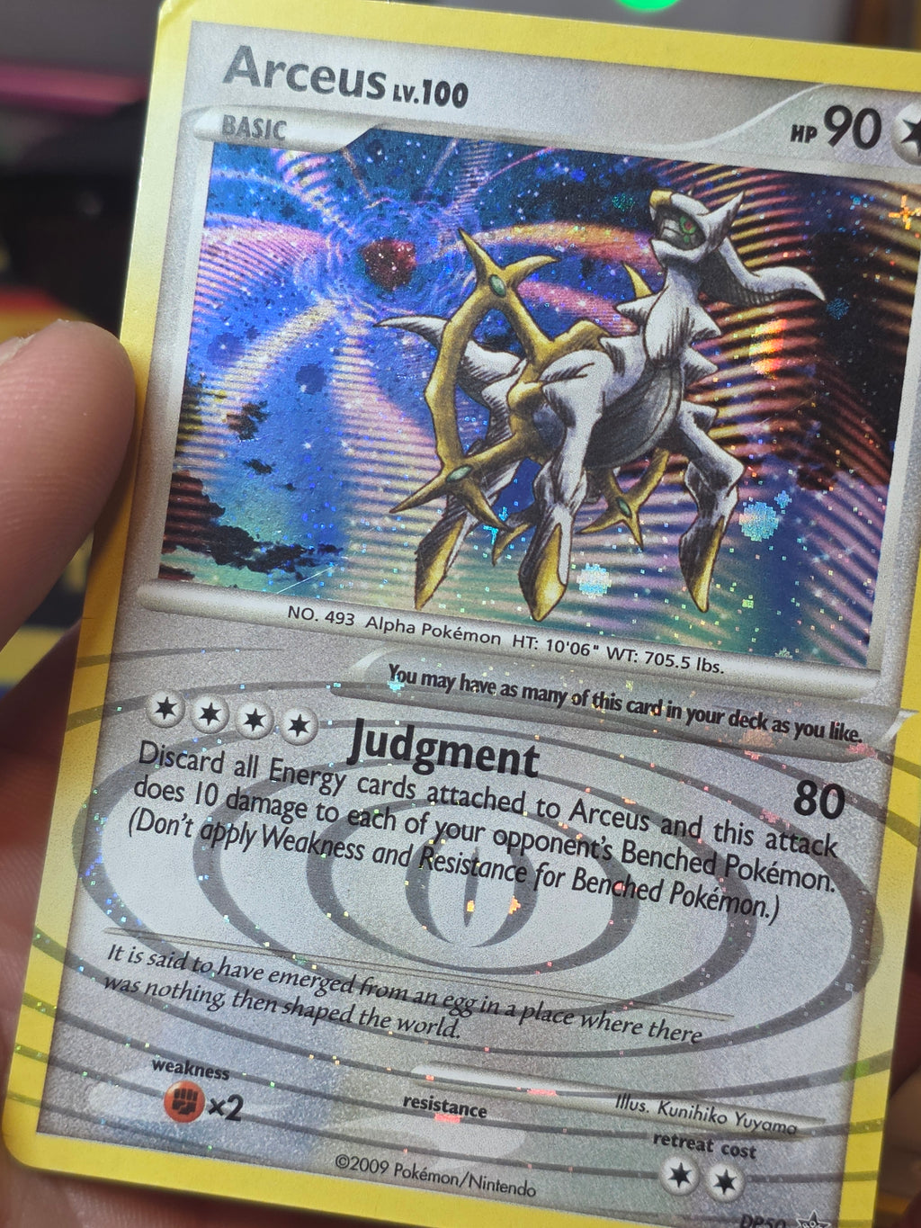Arceus (DP50) Diamond and Pearl Promos Holo Rare DP50