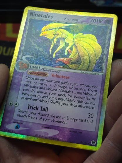 Ninetales (Delta Species) 8/101 Dragon Frontiers Holo