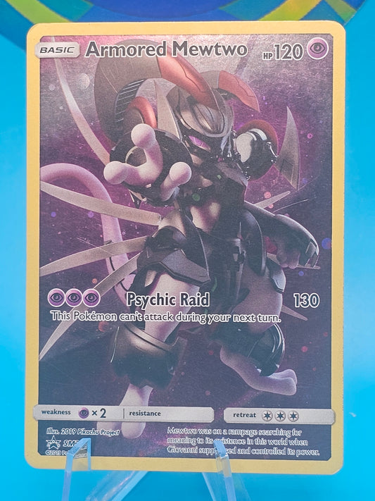 Armored Mewtwo SM228 Black Star Promo Holo Pokémon 2019 Fall Collector Chest LP/MP