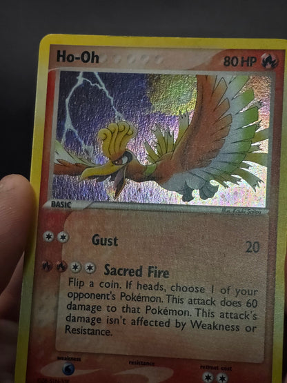 Ho-oh - 27/115 - Pokemon Ex Unseen Forces Holo Card LP