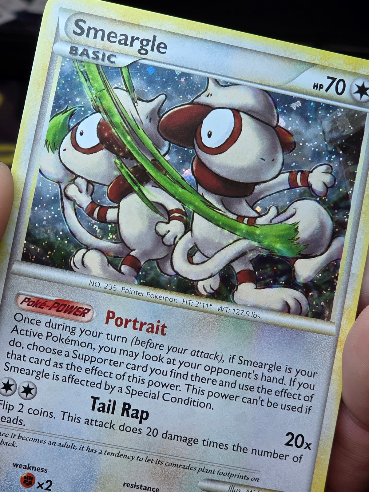 Smeargle 21/95 Call of Legends Holo