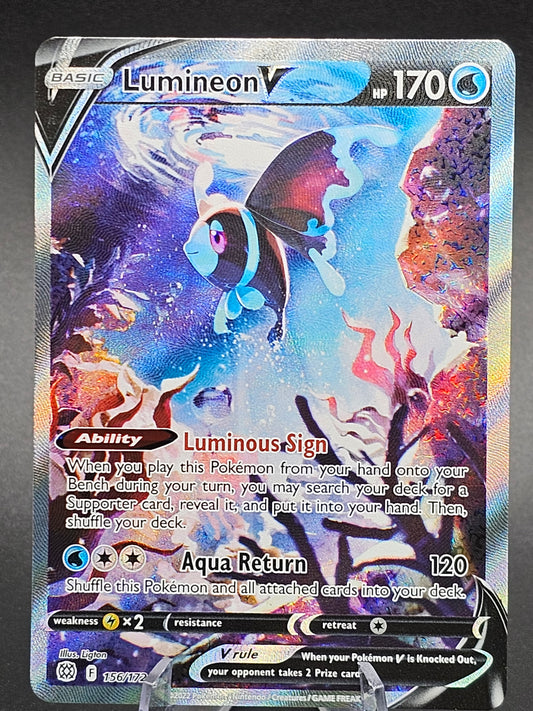 Pokemon - Lumineon V - GG39/GG70 - Crown Zenith Galarian Gallery - Holo NM GG39/GG70