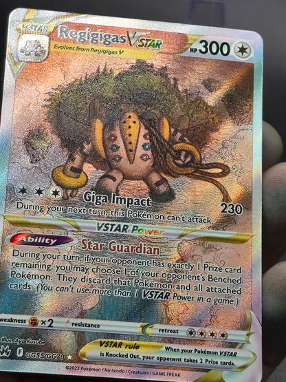 Regigigas VSTAR GG55/GG70 Crown Zenith GALARIAN GALLERY Pokemon NM
