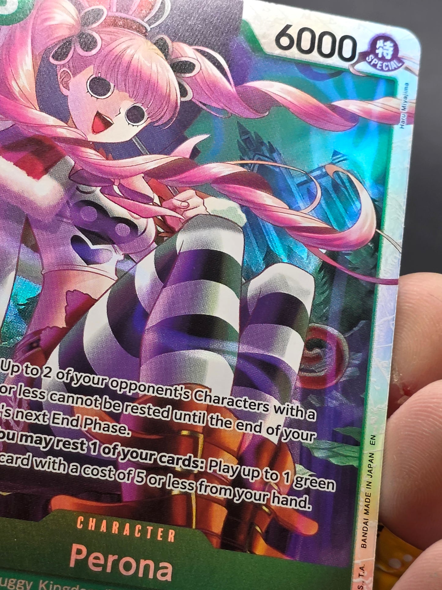 Perona (SR) OP14-033 One Piece TCG The Azure Sea's Seven