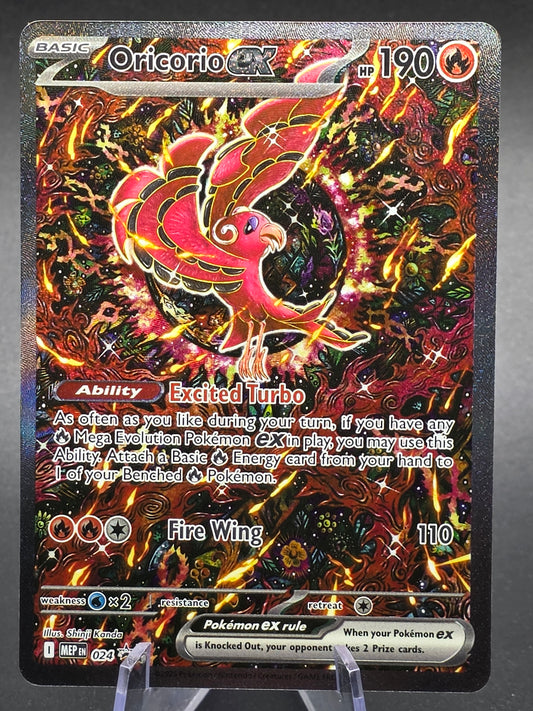Phantasmal Flames ORICORIO EX BLACK STAR PROMO 024 Promo