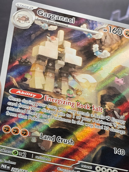 Garganacl 202/182 Sv04: Paradox Rift Holo Illustration Rare NM