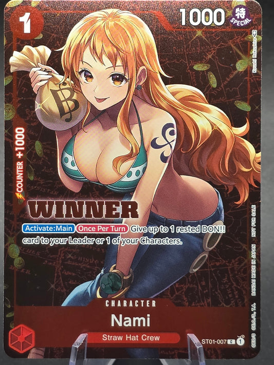 Nami (Tournament Pack Vol. 3) [Winner] - One Piece Promotion Cards ST01-007