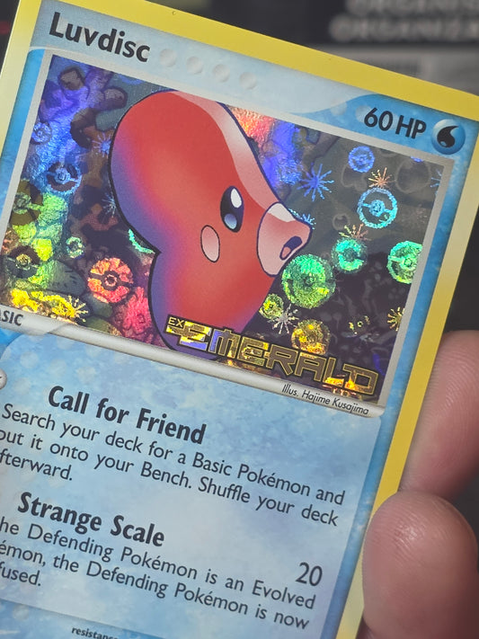 Pokemon Luvdisc Reverse Holo - EX Emerald - 53/106 LP