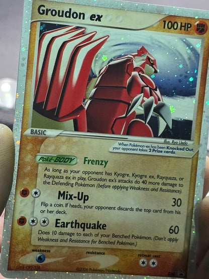 Groudon-EX Nintendo Black Star Promos #38 Holo Ultra Rare Pokémon TCG 2006 LP/MP
