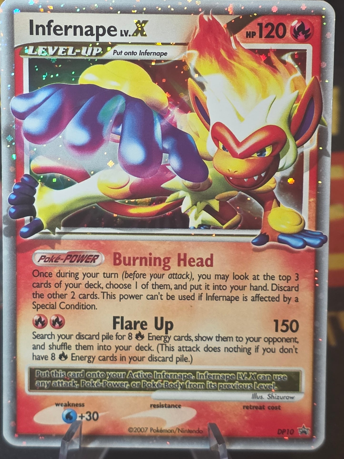 Infernape LV.X DP Black Star Promos #DP10 Infernape LV.X