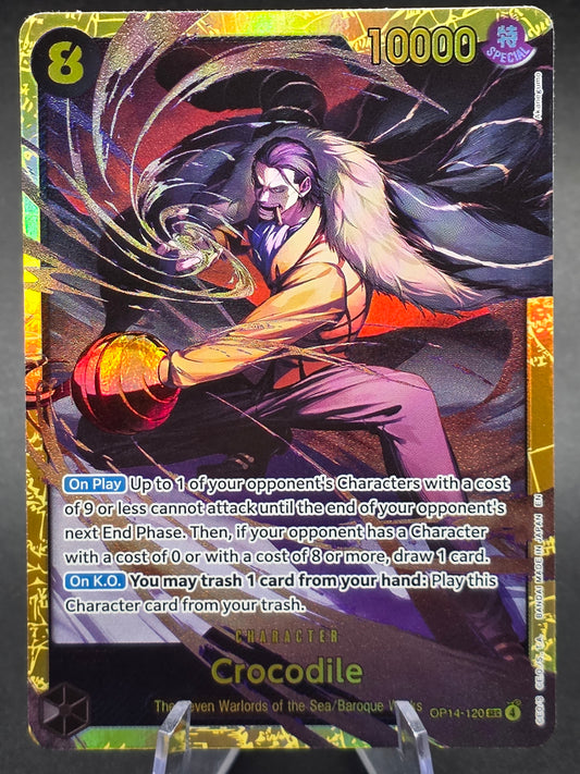Crocodile OP14-120 (SEC) THE AZURE SEA'S SEVEN English One Piece