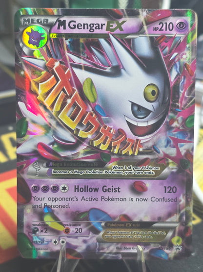 M Gengar EX Mega Full Art Holo Pokémon Card XY166 MP
