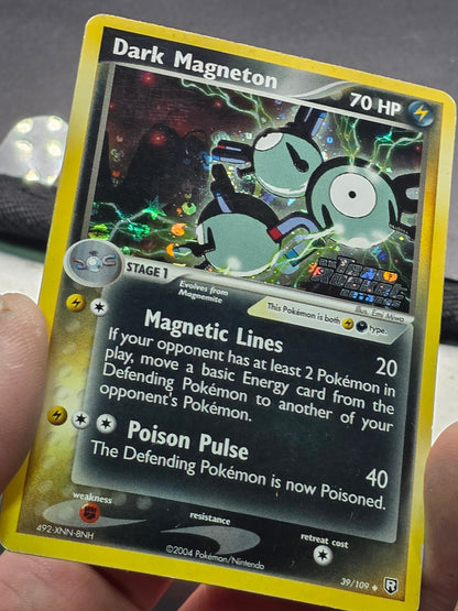 Dark Magneton - 39/109 - Pokemon Ex Team Rocket Returns Reverse Holo LPMP