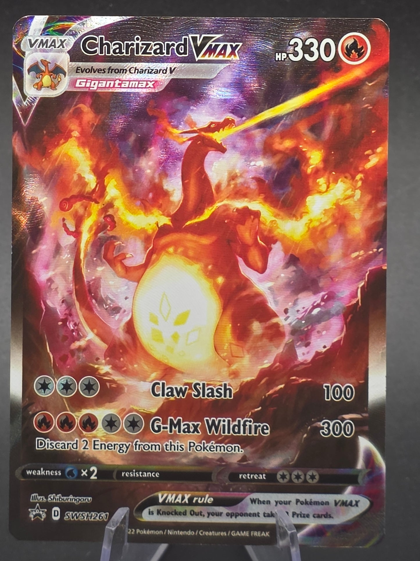 Charizard VMAX SWSH261 SWSH: Sword & Shield Promo Cards Holo NM