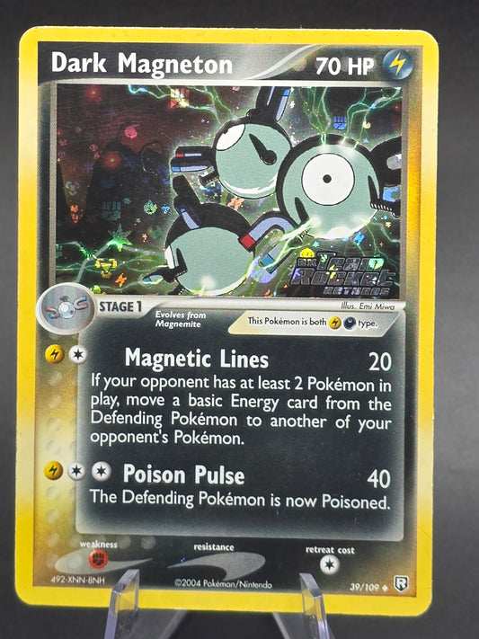 Dark Magneton - 39/109 - Pokemon Ex Team Rocket Returns Reverse Holo LPMP