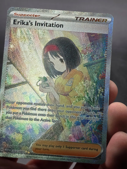 Erika's Invitation 203/165 Sv: Scarlet & Violet 151 Holo