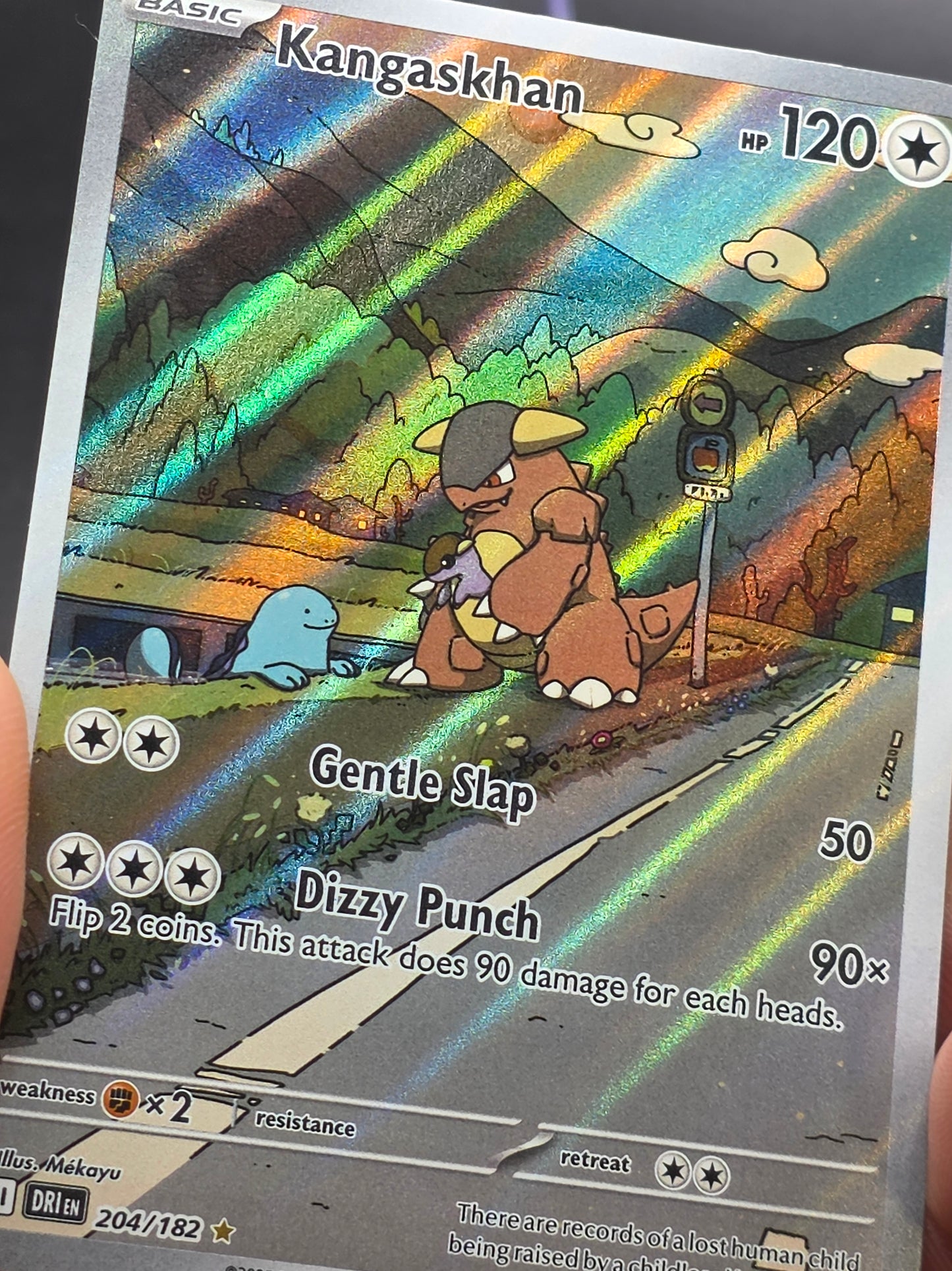 Kangaskhan #204 [IR] Pokemon TCG Destined Rivals - NM 204/182