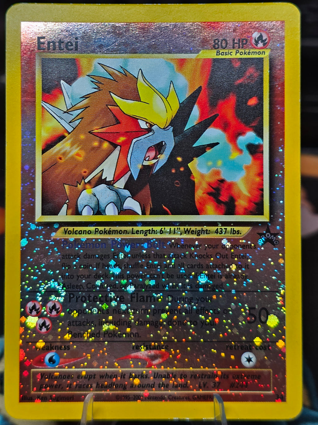 Entei 34 Promo Wizards Black Star Promos