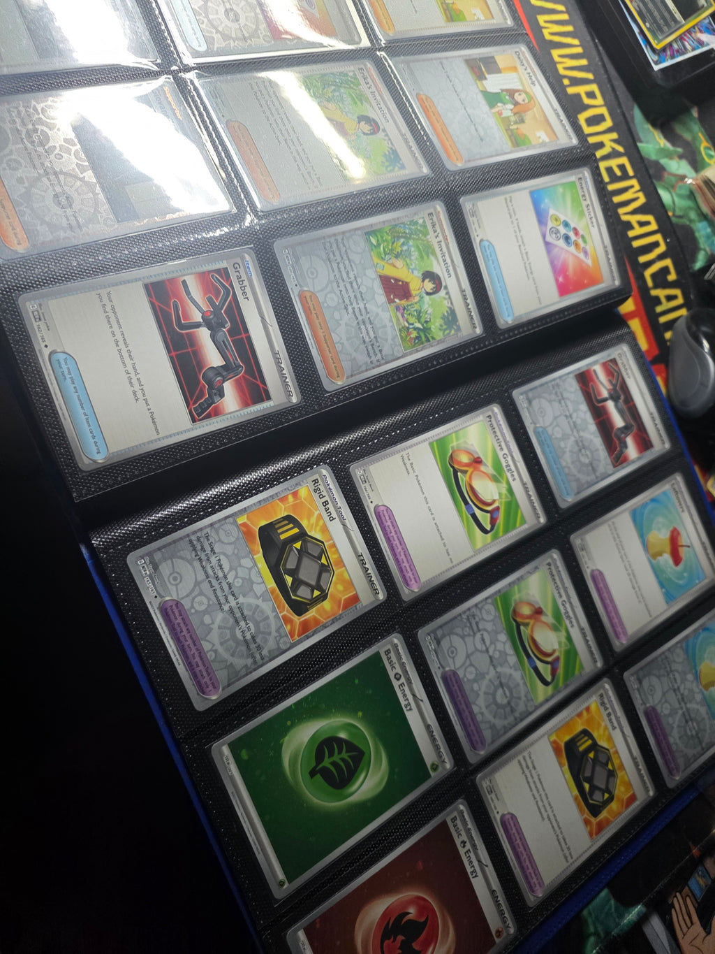 Pokemon 151 Complete Master Base Set 165/165 Holos + EXs + Reverse Holo + Binder