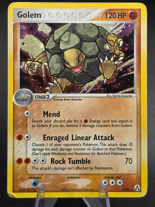 Golem 6/92 - EX Legend Maker - Holo Rare MP