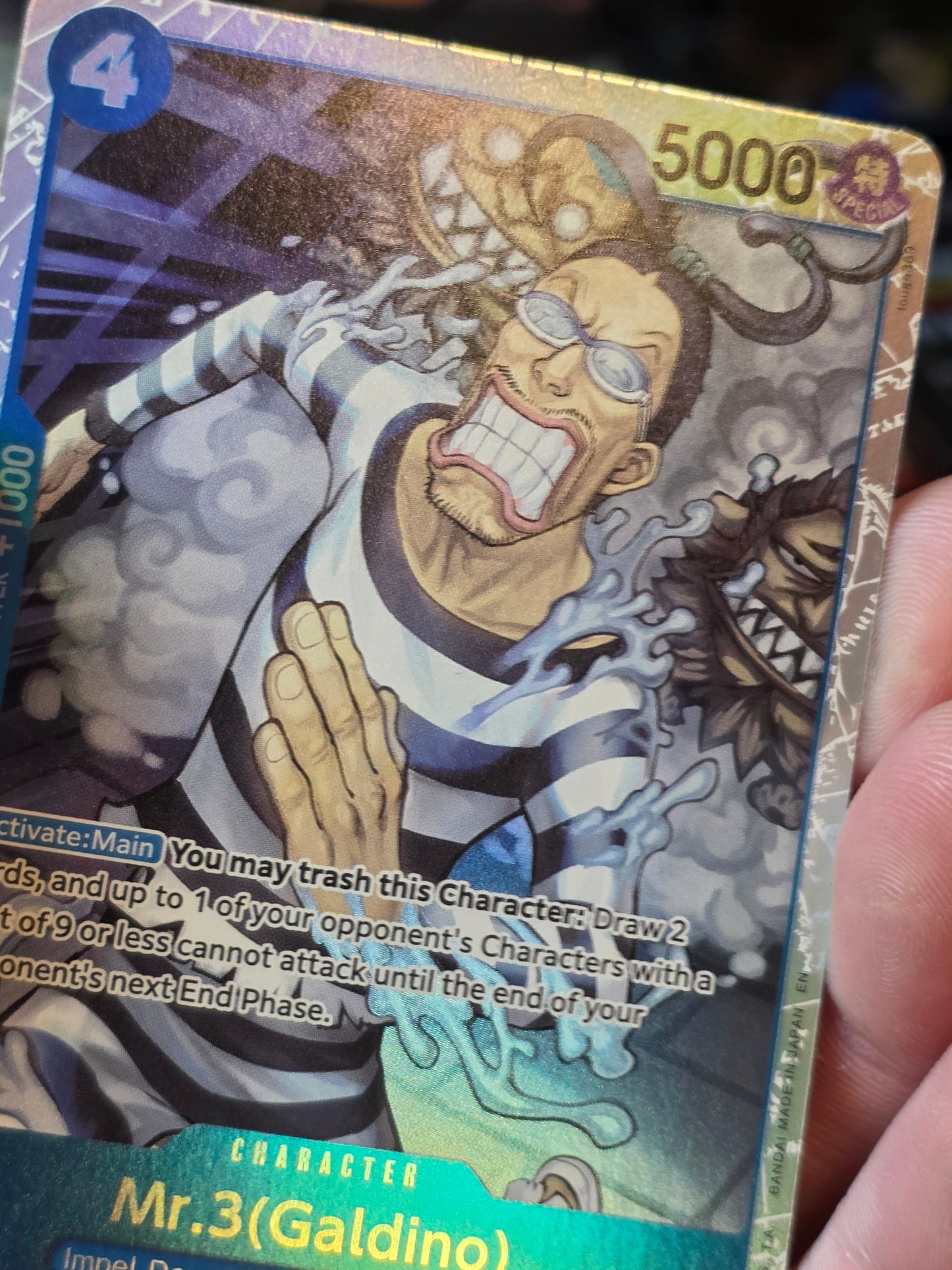 Mr.3 (Galdino) SR OP16-056 One Piece Time of Battle ENGLISH