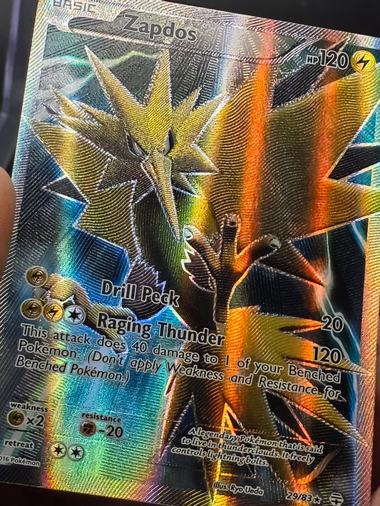 Zapdos 29/83 XY Generations Full Art Ultra Rare LP