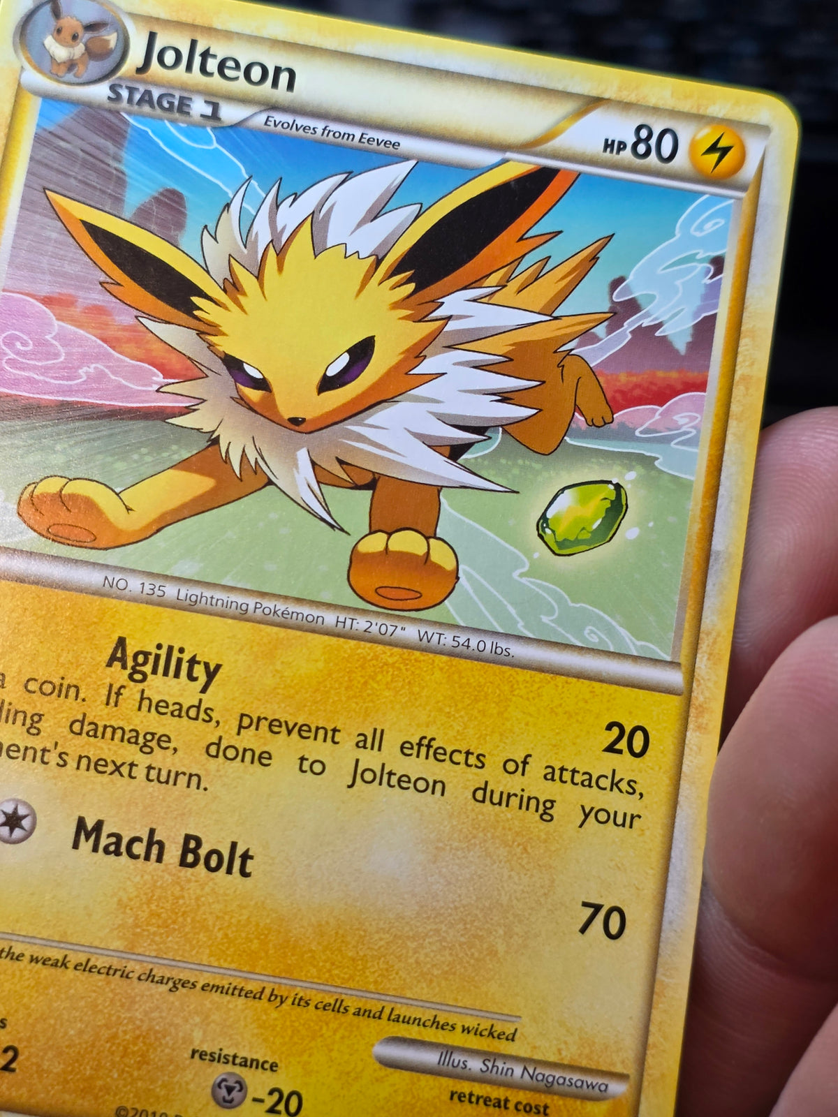 Jolteon 28/90 Pokemon Undaunted