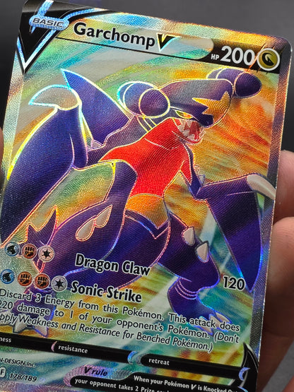 Garchomp V 178/189 Astral Radiance Full Art Ultra Rare NM M