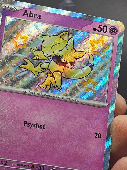 Abra 148/091 SV: Paldean Fates Baby Shiny - Shiny Rare Pokemon TCG | NM 148/091