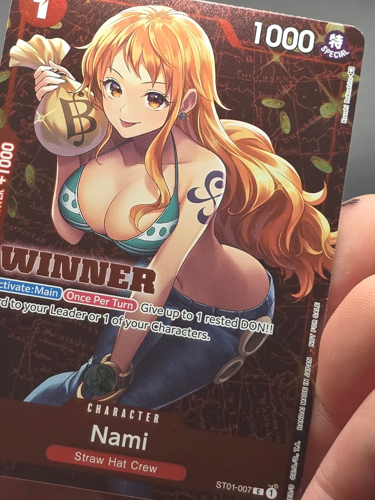 Nami (Tournament Pack Vol. 3) [Winner] - One Piece Promotion Cards ST01-007