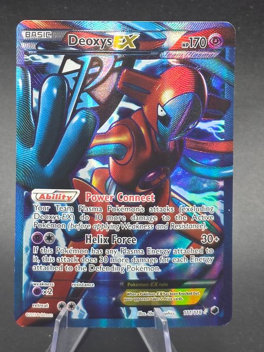 Deoxys Ex Plasma Freeze (full art) 111/116 Mp