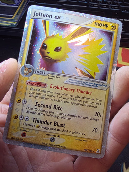 Jolteon ex 109/113 Delta Species Holo hp dmg