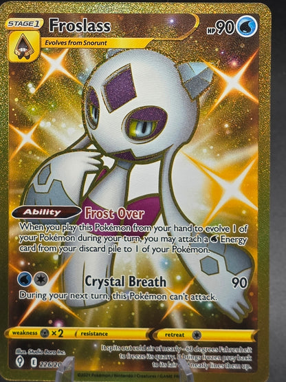 Froslass 226/203 Evolving Skies Near Mint Condition Secret Rare Holo