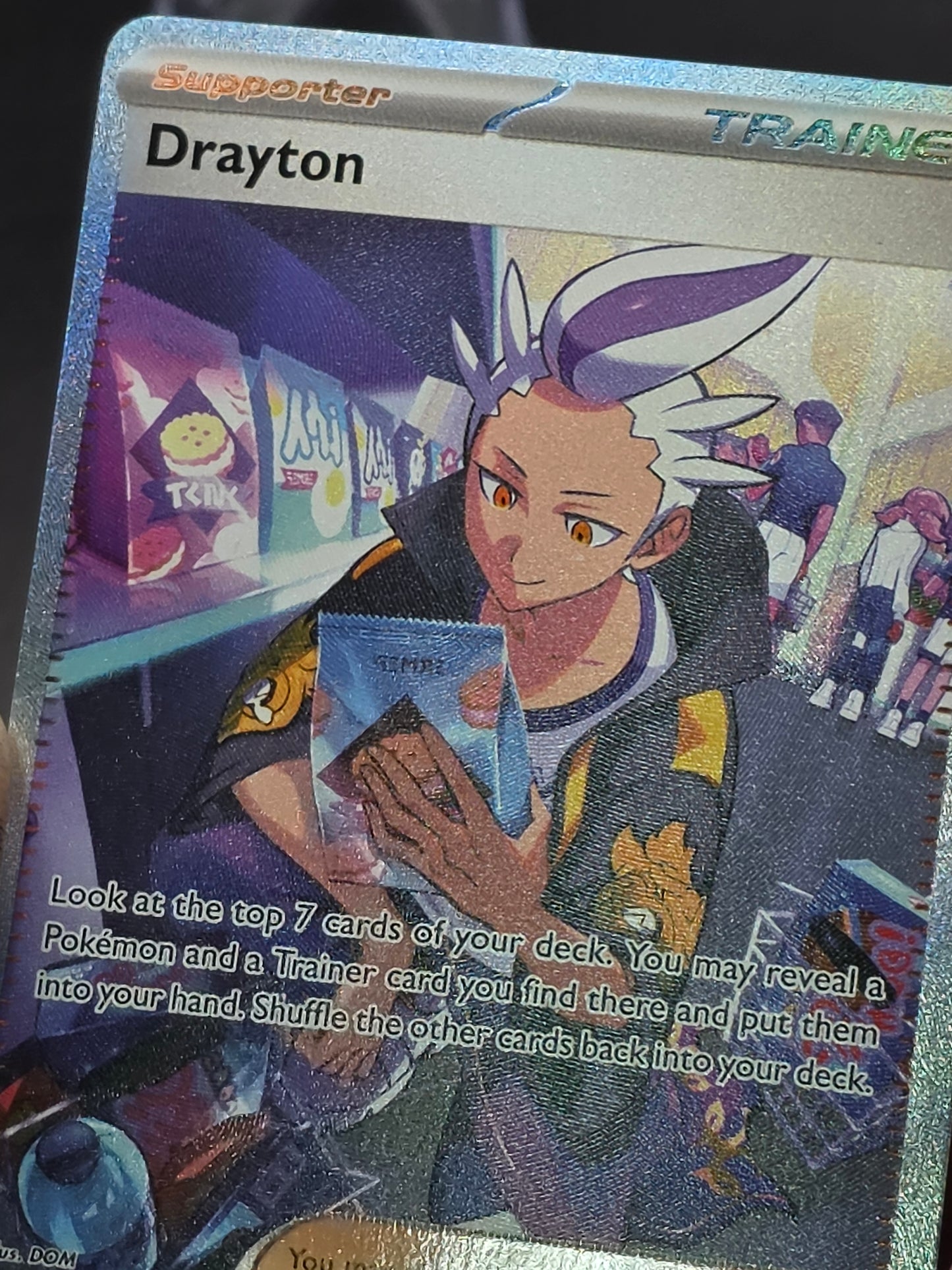 Drayton 244/191 Sv08: Surging Sparks - Trainer UR Mint